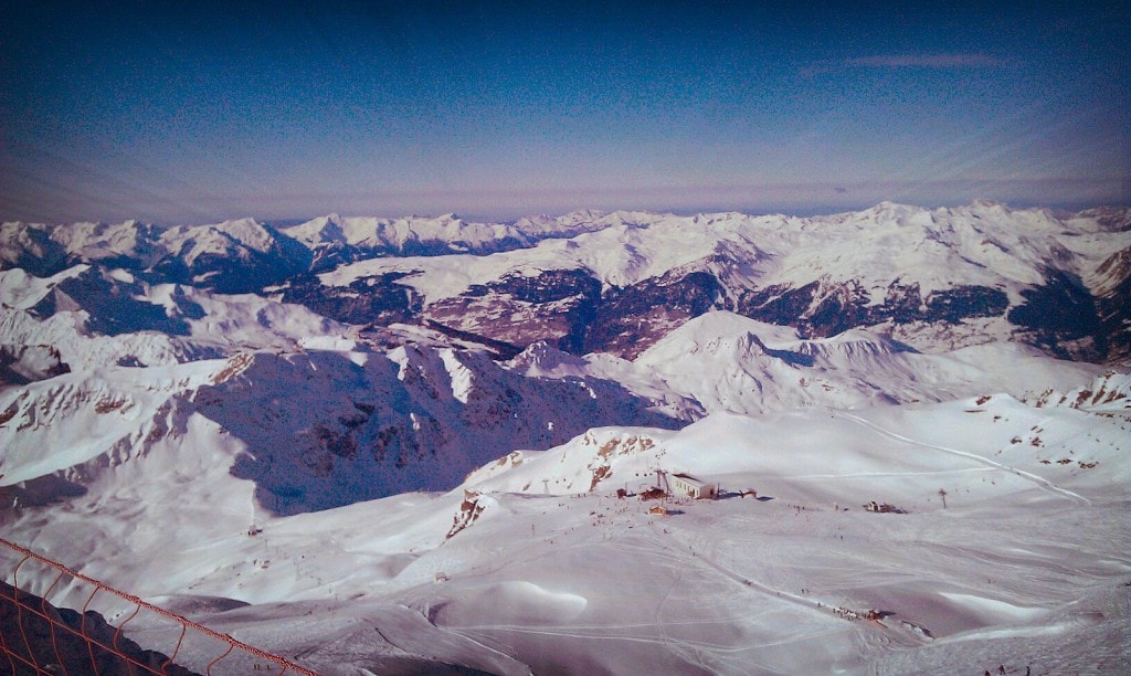 Glacier de Bellecôte, Paradiski