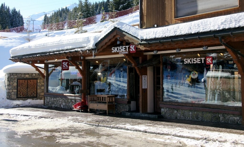SkiSet ski equipment hire shop