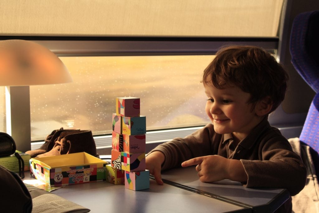 Boy on TGV