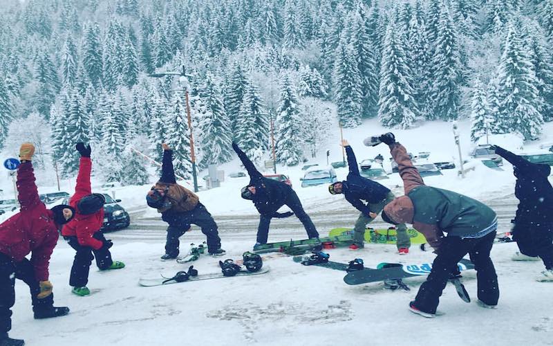 Tammy Yoga for Snowboarders