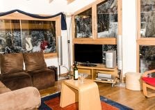 Living area in catered Morzine chalet