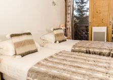 A lovely chalet twin room