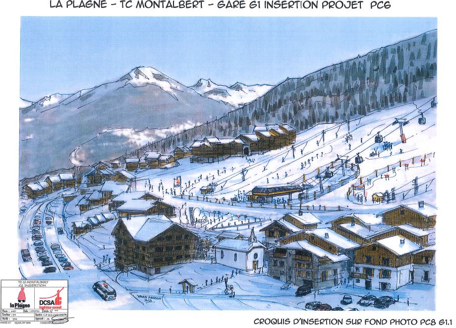 New Gondola to benefit La Plagne Montalbert