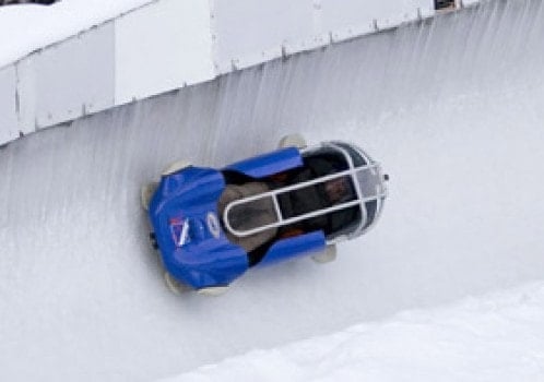 Luge High speed fun for all the family, it’s the Luge. La Plagne has a decent Luge course with obstacles like this tunnel.