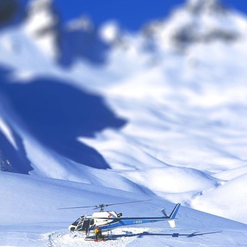 Heliskiing