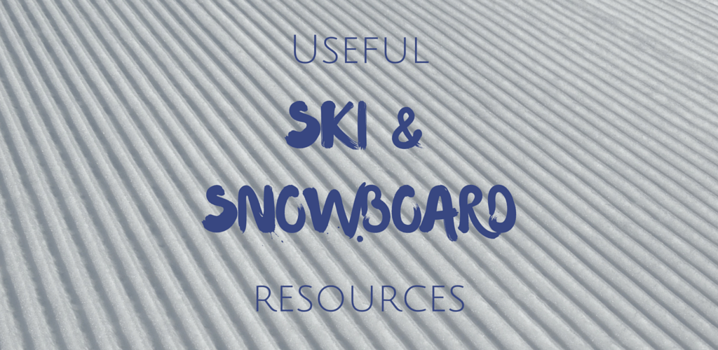 The best resources for skiers and snowboarders