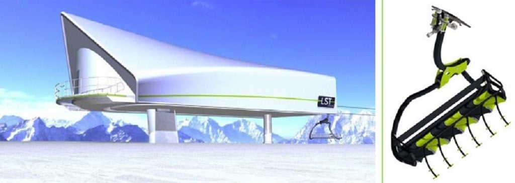 New ski lifts in La Plagne in 2016/2017