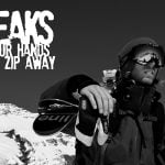 10 peaks C Zip gloves ski