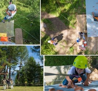 Fun for the kids in Adventure Forest Image credit – valdanniviers.ch