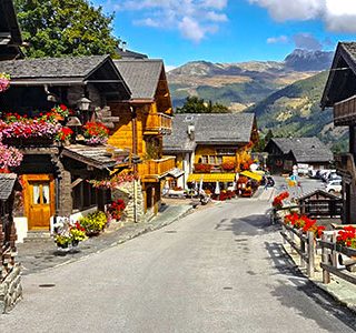 The fragrant geraniums of Grimentz