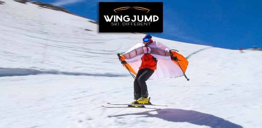 Wing jump ski gear