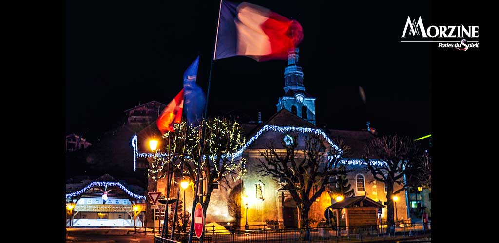 Morzine town centre