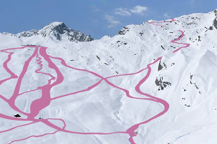 La Rosiere Run Plans