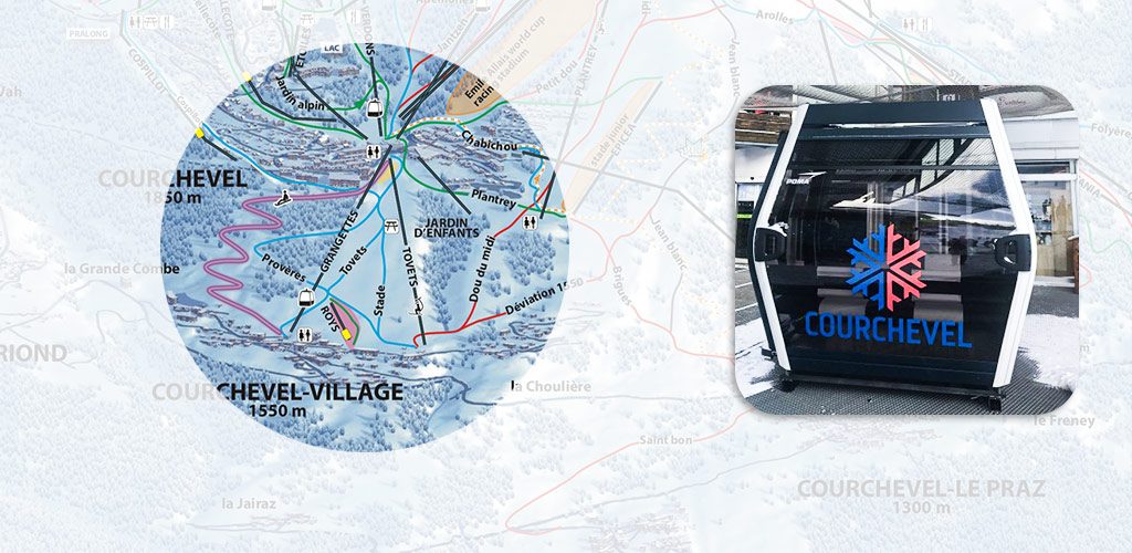 New gondola in Courchevel for 2018 season