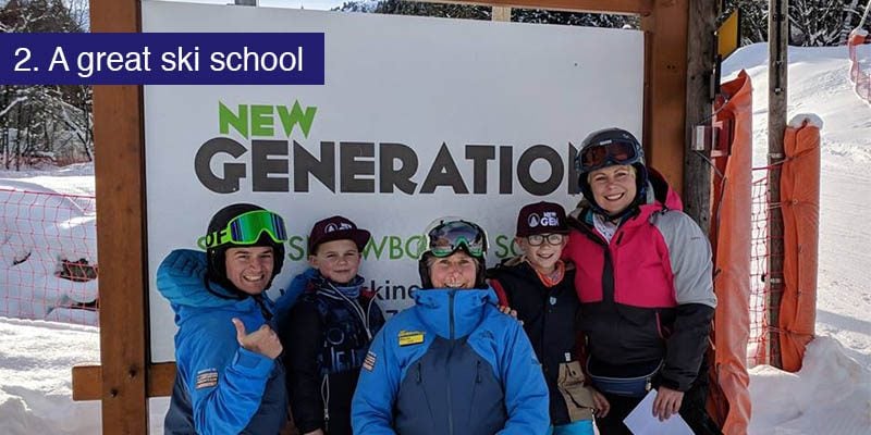 <h3>A good ski school</h3>Getting young children out on the mountainside safely can be a challenge no matter what their level of ability, with close supervision an experienced parent can be the one to conduct them around the pistes and coach them in their skills. Doing this for a solid week can be a strain and it’s when you’re under strain that mistakes are made and things can get a little less fun. </br></br>Booking your children into a <a href="https://www.skinewgen.com"target="_blank">good ski school</a> for some lessons gives parents the chance to let loose on the slopes and provides children with a safe environment to build their skills. It can take the pressure off and make managing kids on the snow for a week a whole lot easier for parents.