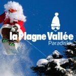 la plagne at christmas