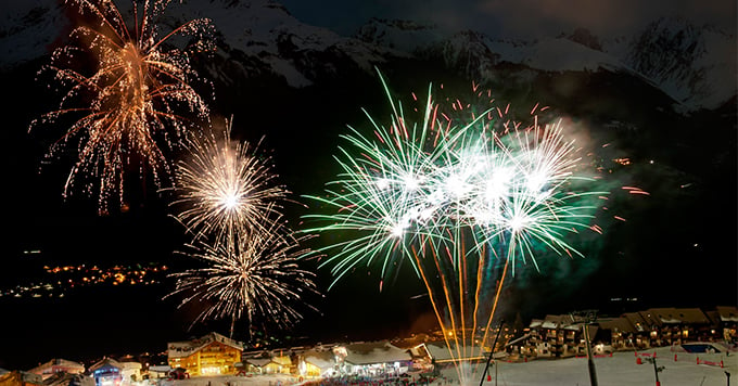 la plagne firework display