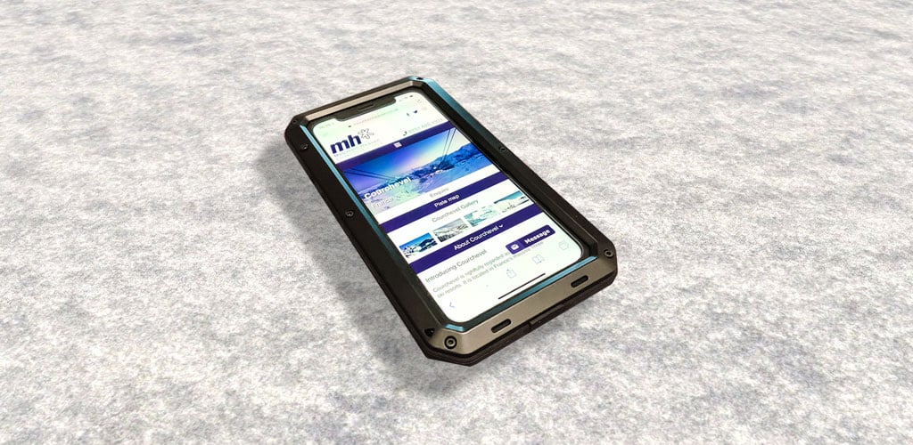 protect your phone while skiing