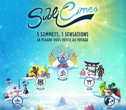 Subli Cimes di La Plagne Montalbert