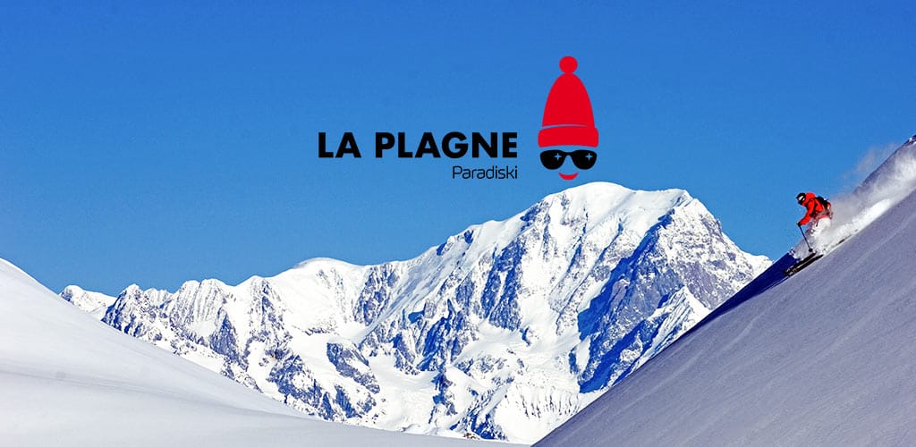 snow conditions in La Plagne