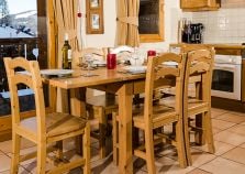 Open plan dining area