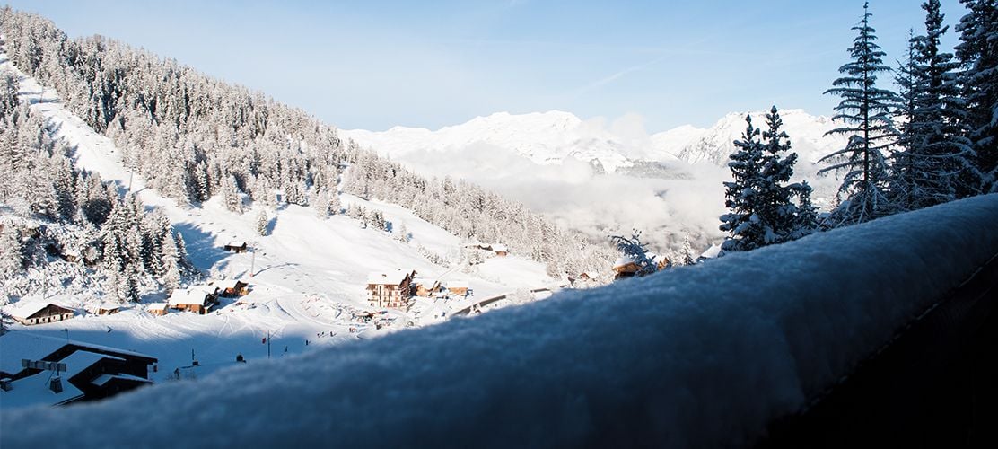 Great views in La Plagne