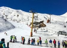Skiing in Iran is in some ways quite like Europe