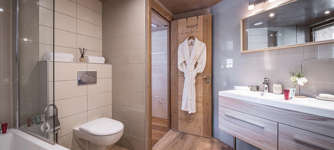 Catered Chalet Bathroom