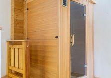 The sauna of Chalet Mira in La Plagne