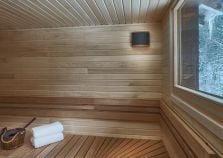 Large chalet sauna
