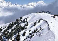 Skiing in La Plagne Montalbert