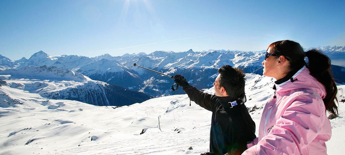 Incredible mountain views swiss alps