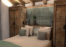 Cosy Double Bedroom in Chalet Jardin d'Angele