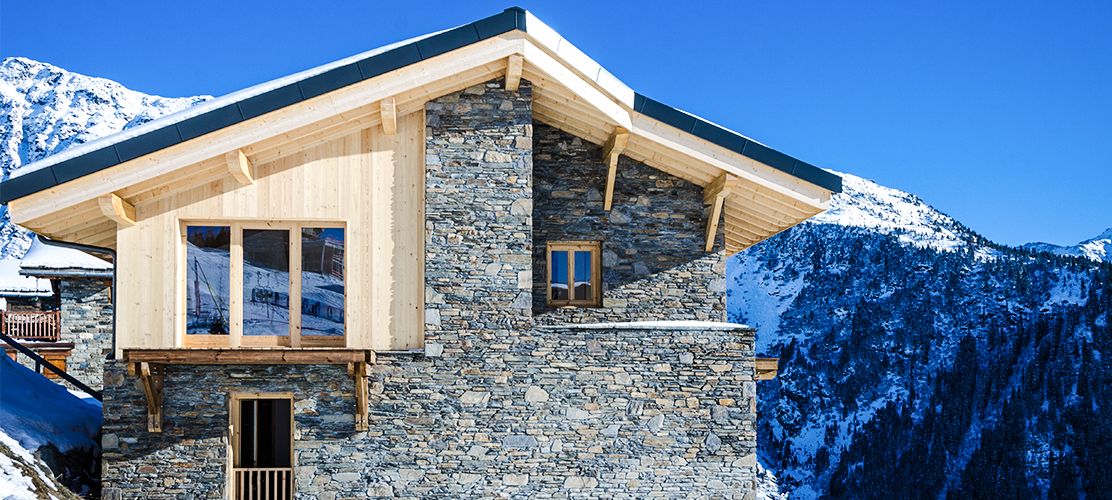 Chalet Valeriane right by the piste of La Rosiere