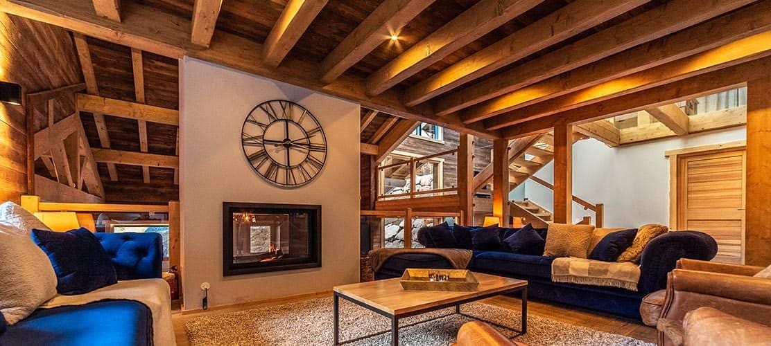 Chalet lounge in Morzine