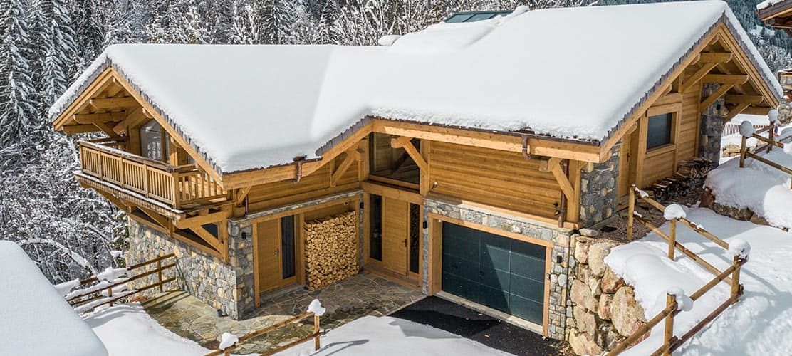 Chalet Foret d'Argent in Snow