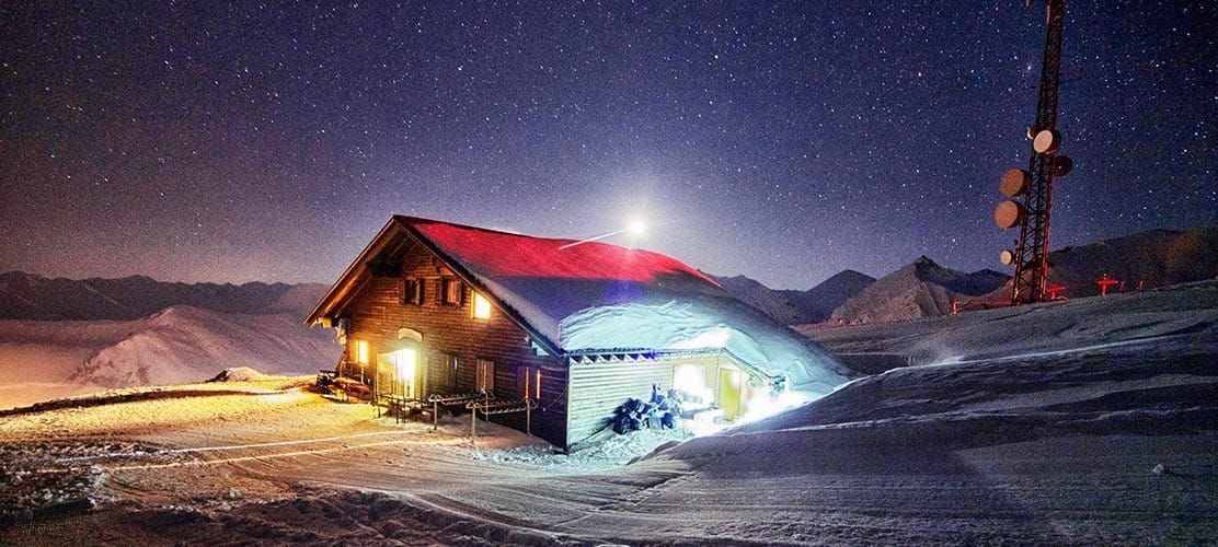 ski lodge on Georgian ski holiday