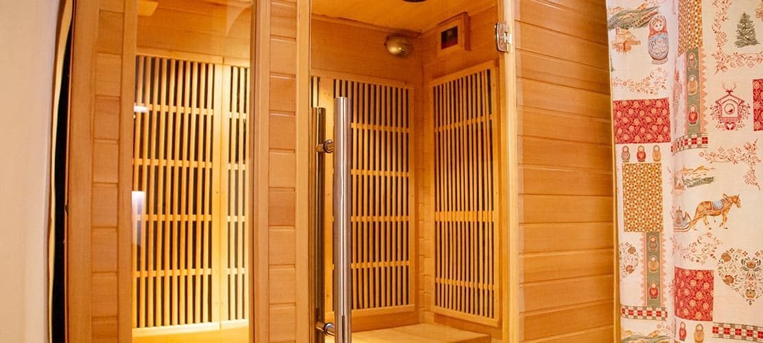 Sauna in Chalet Lapin