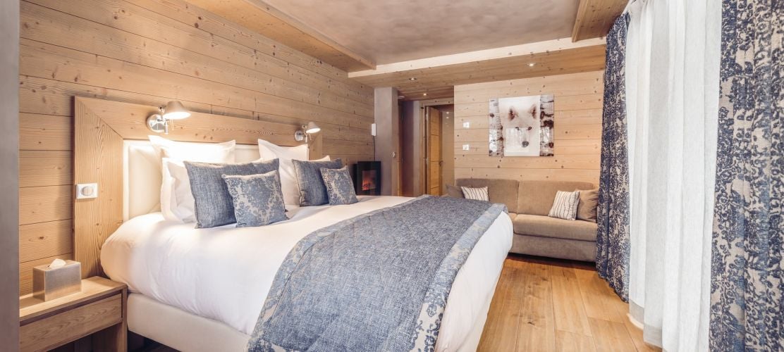 Lovely double bedroom in Chalet Emilie