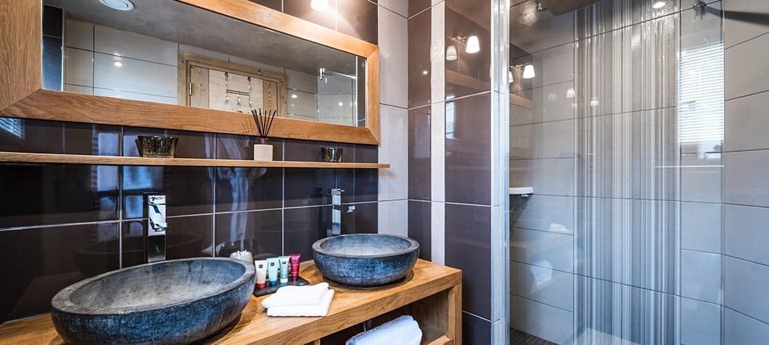 Attractive sink fittings in Chalet Emilie