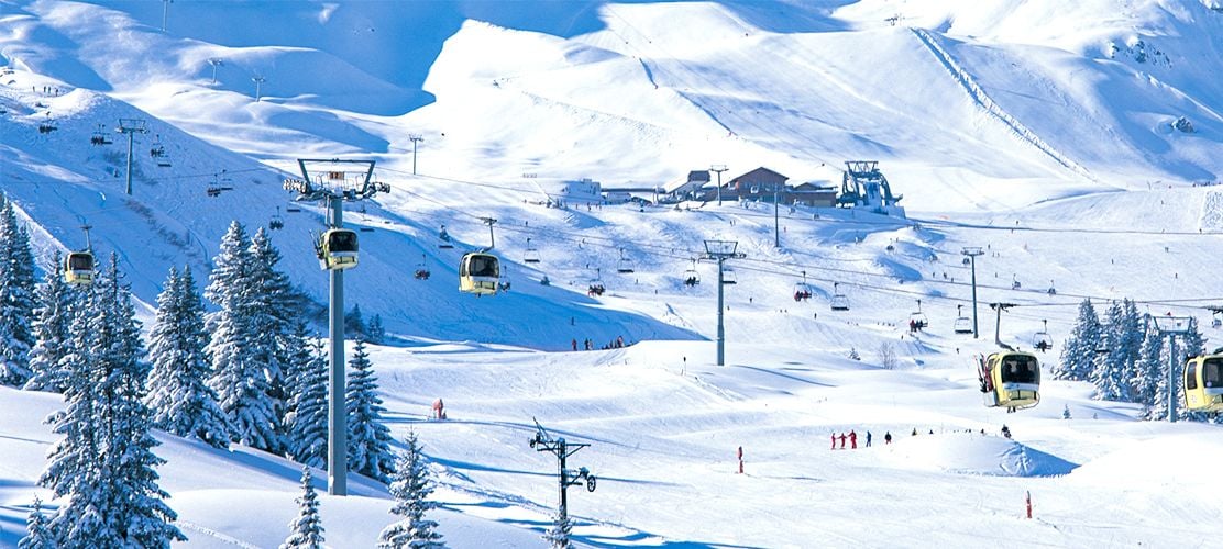 Powder ski area