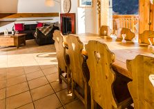 Modern open plan dining area